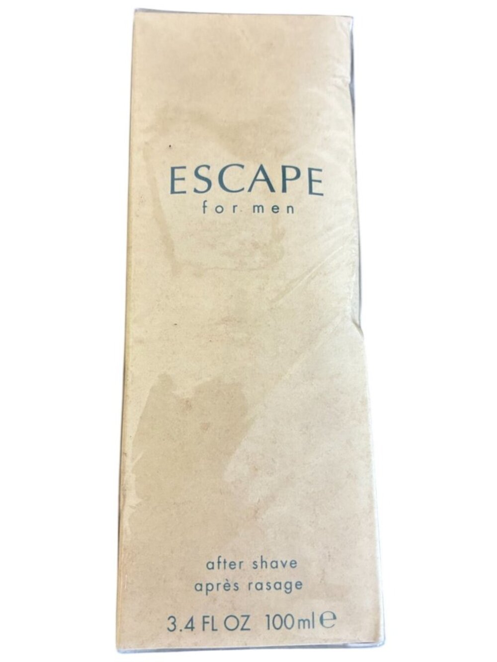 Escape for Men Calvin Klein Vintage After Shave Apres Rasage 3.4oz 100ml c1980's
